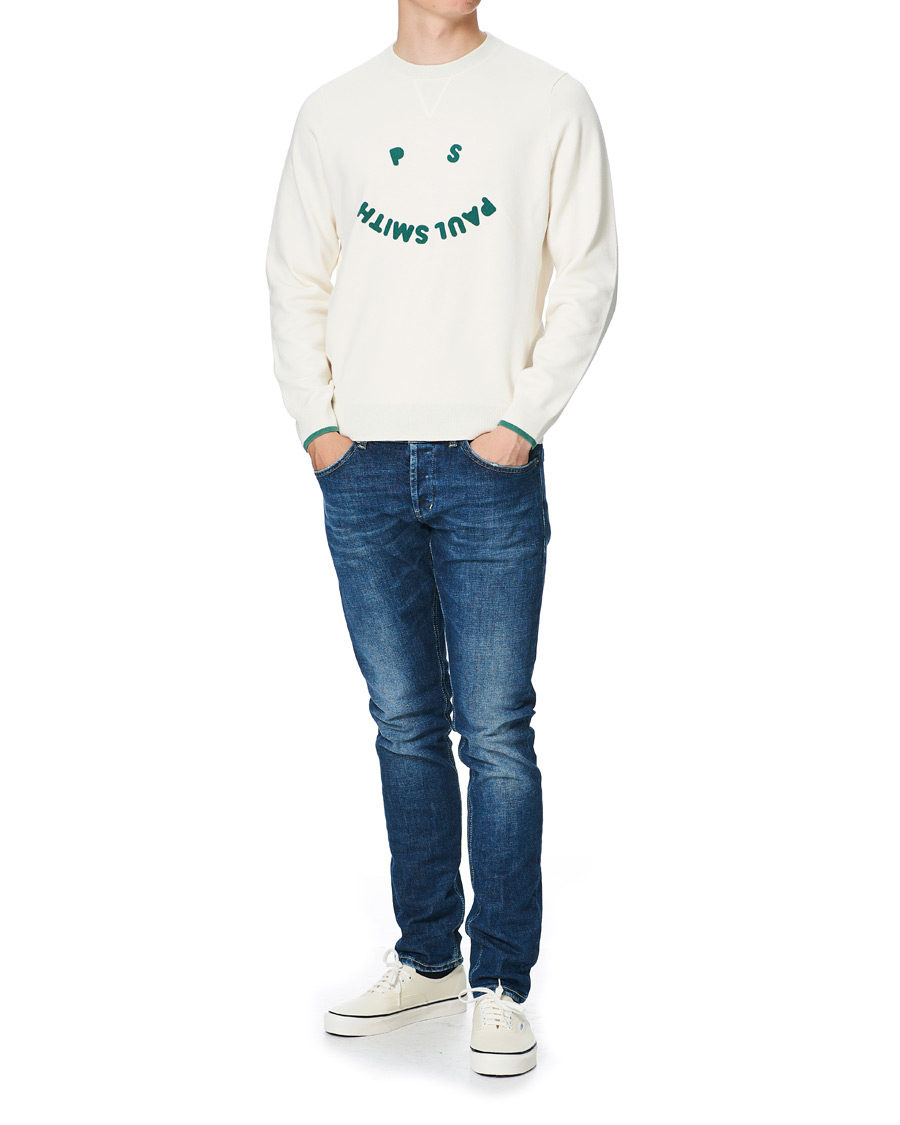 Heren | Truien | PS Paul Smith | Cotton Wool Pullover Offwhite