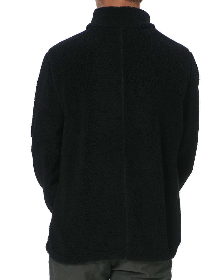 Heren | Truien | PS Paul Smith | Half Zip Fleece Sweater Black