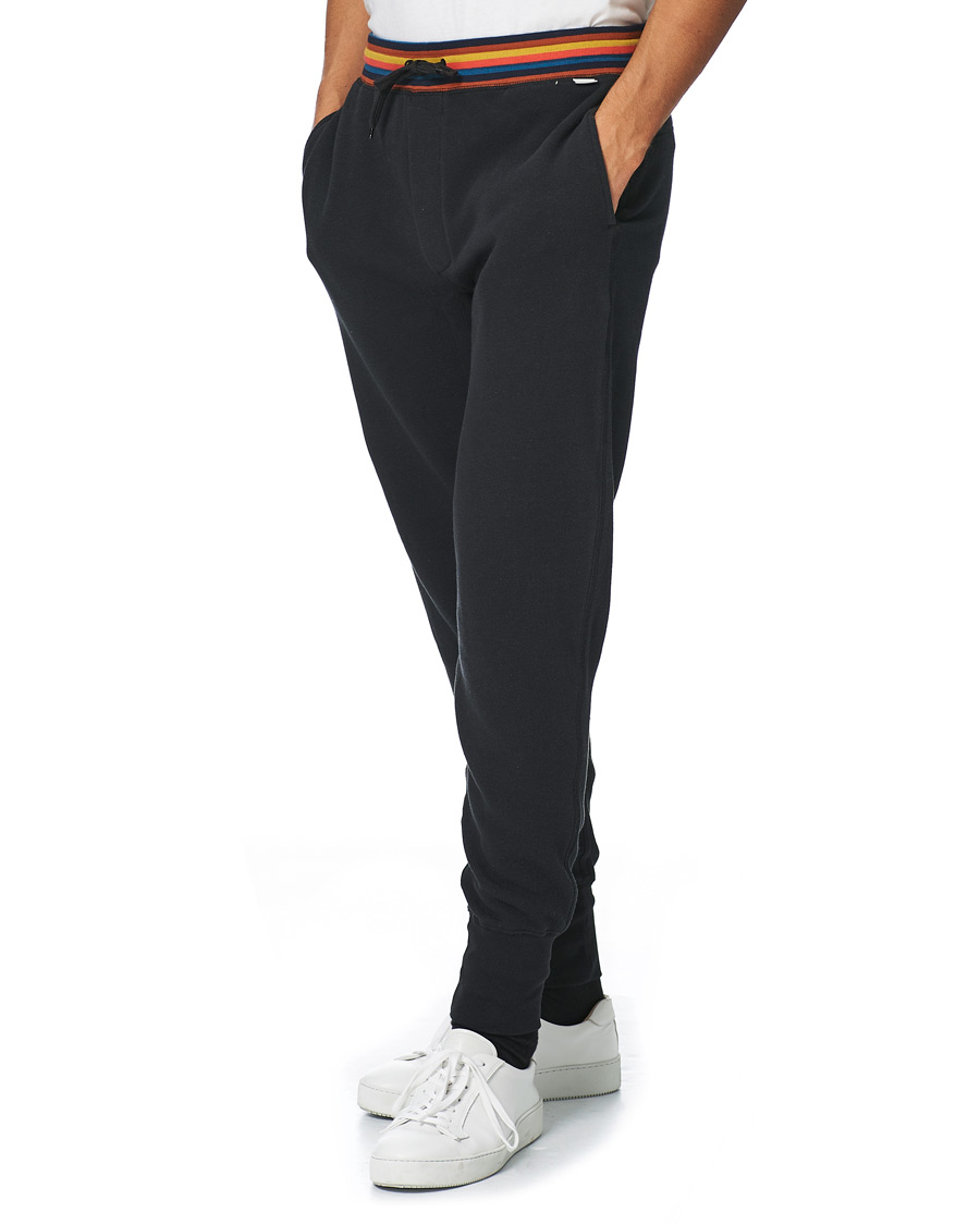 Heren | Paul Smith Jersey Cotton Pants Black | Paul Smith | Jersey Cotton Pants Black