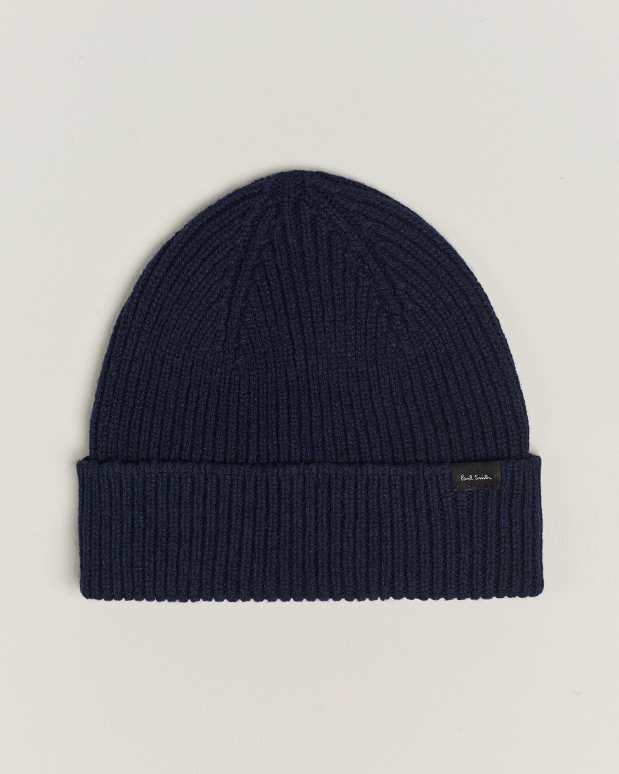 Heren | Paul Smith Cashmere Beanie Blue | Paul Smith | Cashmere Beanie Blue