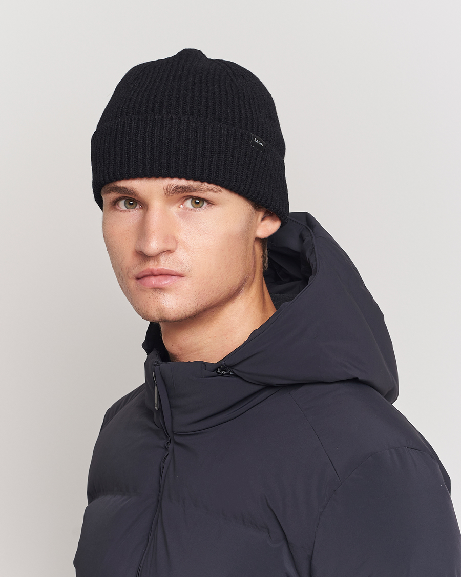 Heren | Paul Smith Cashmere Beanie Black | Paul Smith | Cashmere Beanie Black