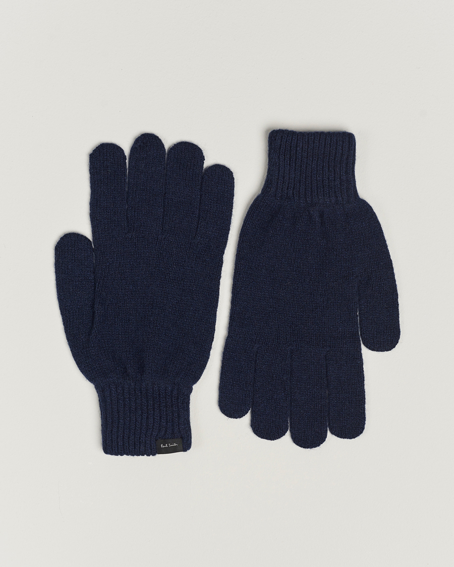 Heren | Paul Smith Cashmere Glove Blue | Paul Smith | Cashmere Glove Blue