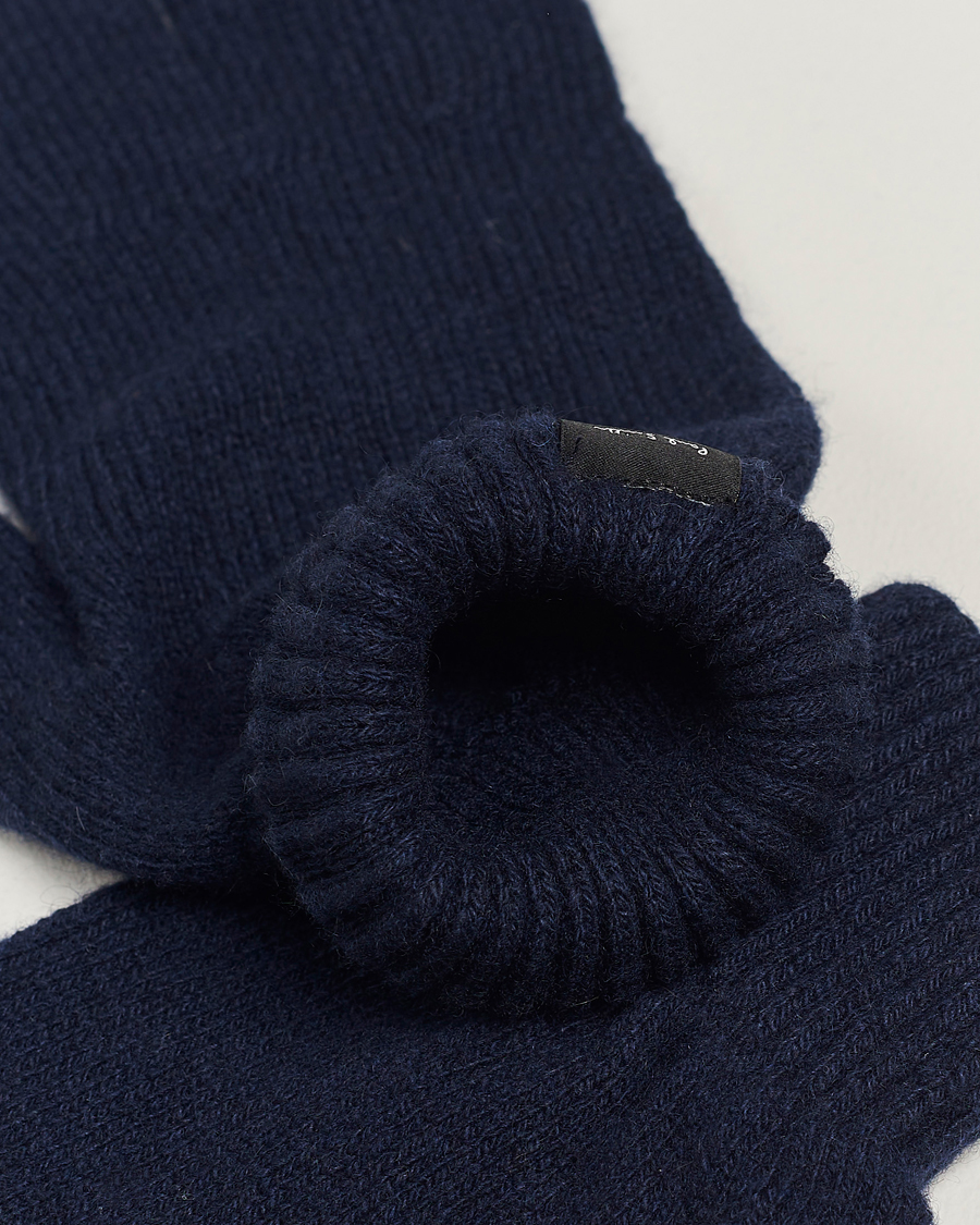 Heren | Paul Smith Cashmere Glove Blue | Paul Smith | Cashmere Glove Blue
