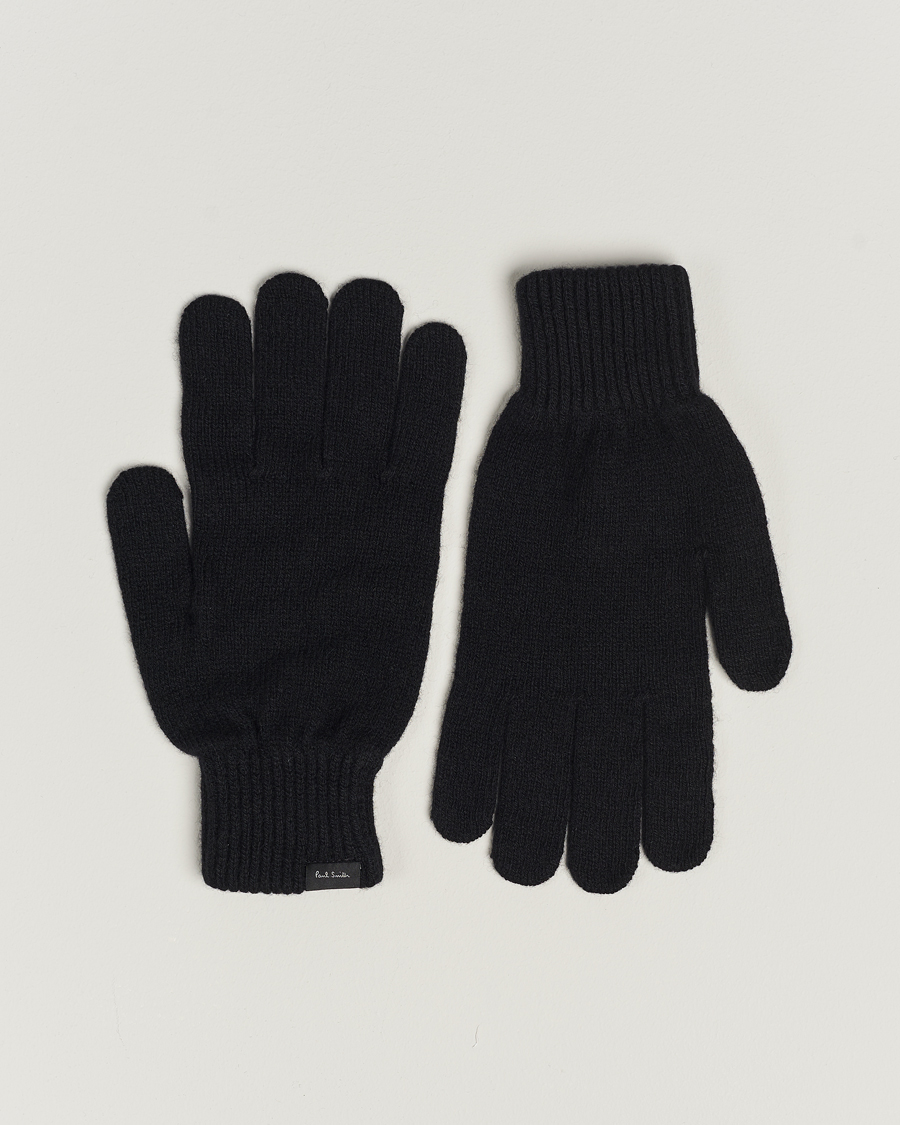 Heren | Paul Smith Cashmere Glove Black | Paul Smith | Cashmere Glove Black