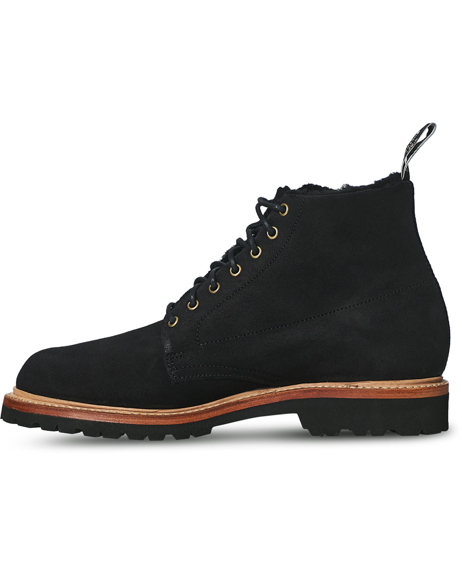 Heren | R.M.Williams Urban Rickaby Shearling Boot Nero Suede | R.M.Williams | Urban Rickaby Shearling Boot Nero Suede