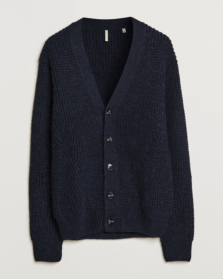 Heren | Truien | Sunflower | John Cardigan Navy