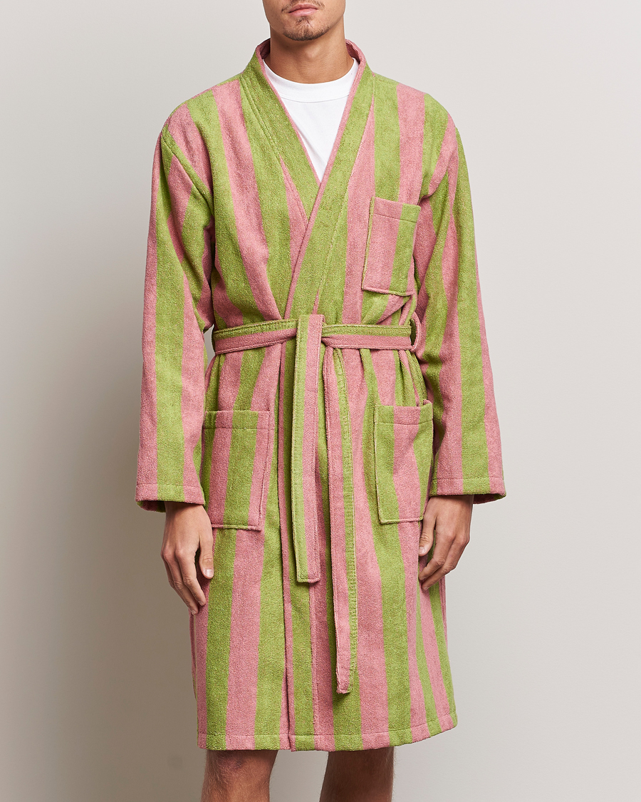 Heren | Loungewear | OAS | Terry Robe Berry