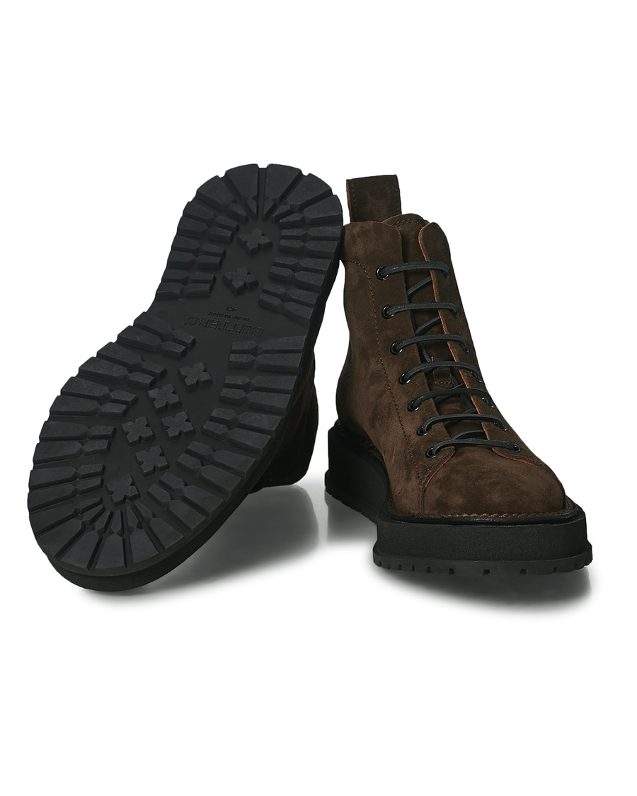 Heren | Buttero Aedi Suede Boots Dark Brown | Buttero | Aedi Suede Boots Dark Brown