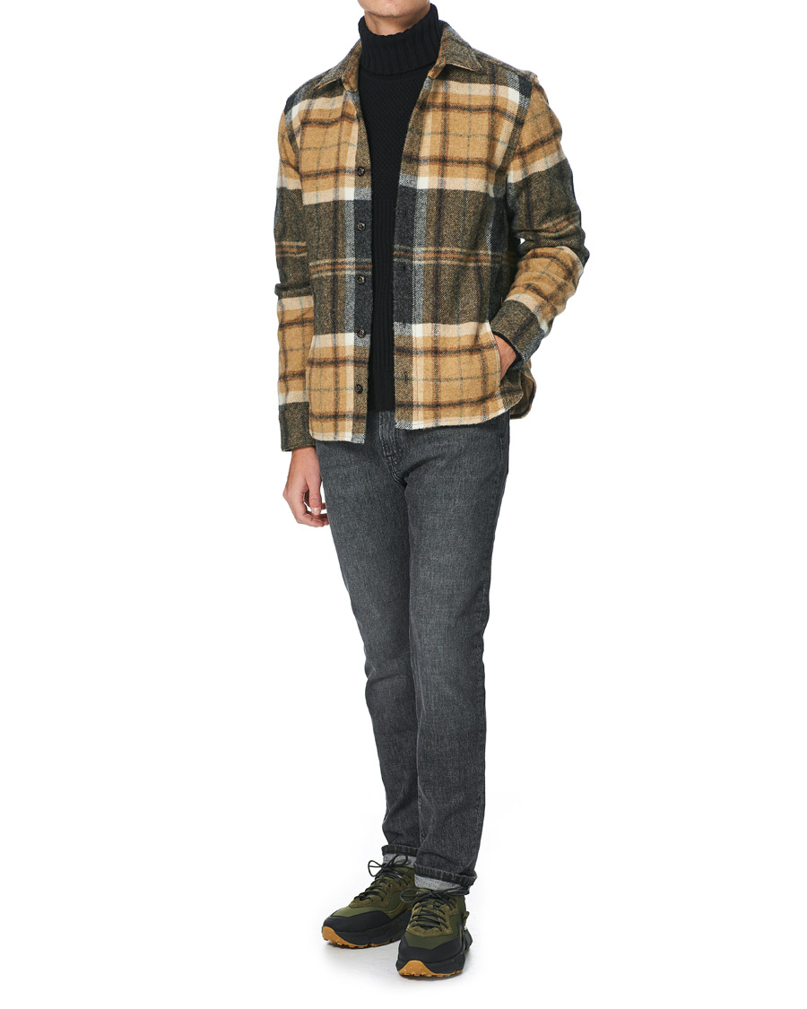 Heren | Buttero Spazio Running Sneaker Black/Olive | Buttero | Spazio Running Sneaker Black/Olive