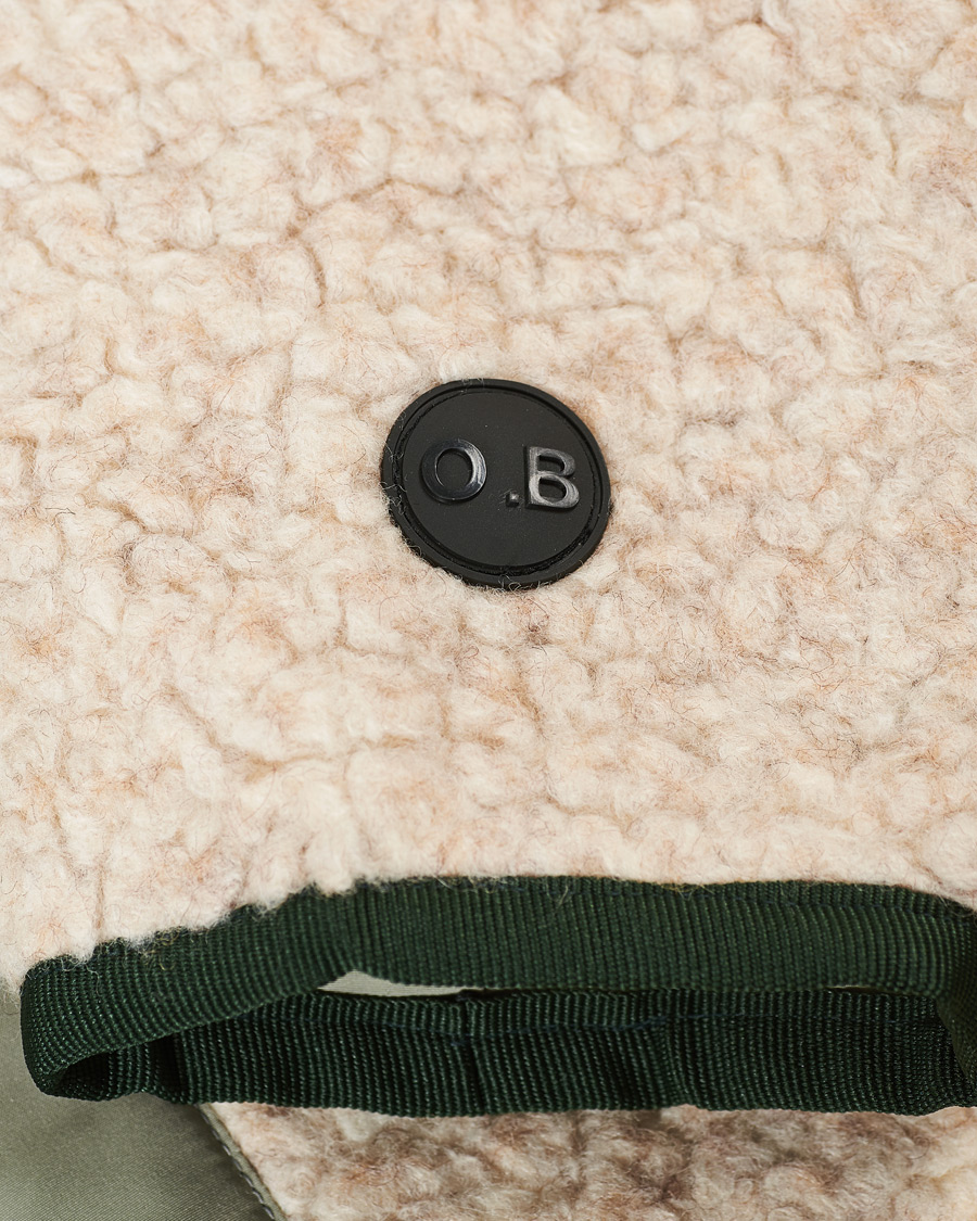 Heren | Truien | Orlebar Brown | Baird Fleece Full Zip Dune/Artichoke