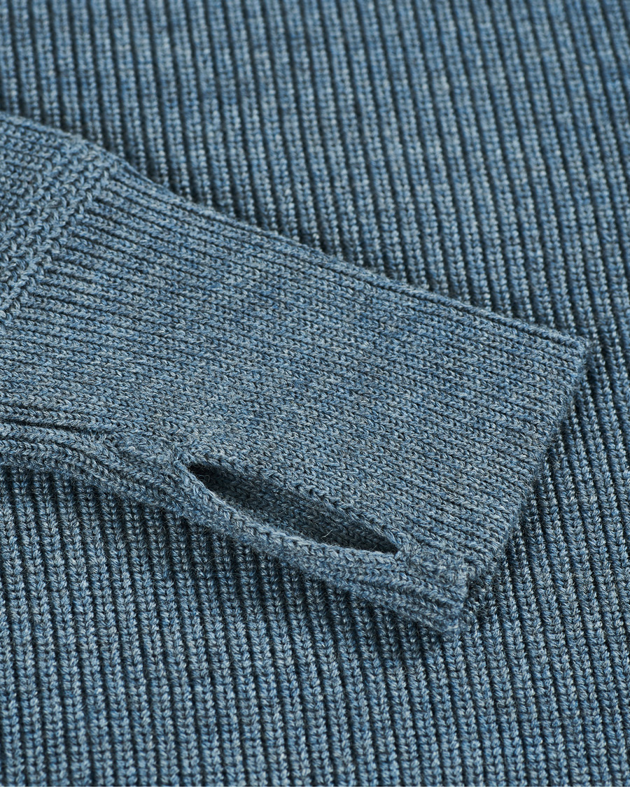 Heren | Truien | Andersen-Andersen | Sailor Turtleneck Light Indigo