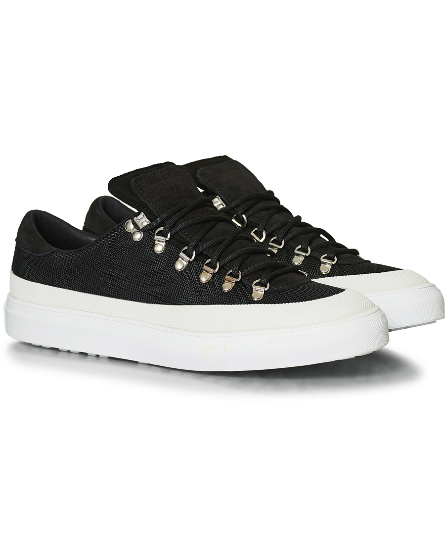 Heren | Diemme Marostica Low Sport Sneaker Black Nylon | Diemme | Marostica Low Sport Sneaker Black Nylon