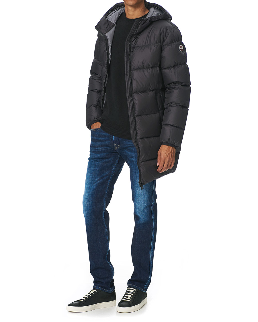 Heren | Jassen | Colmar | Concrete Long Down Jacket Black