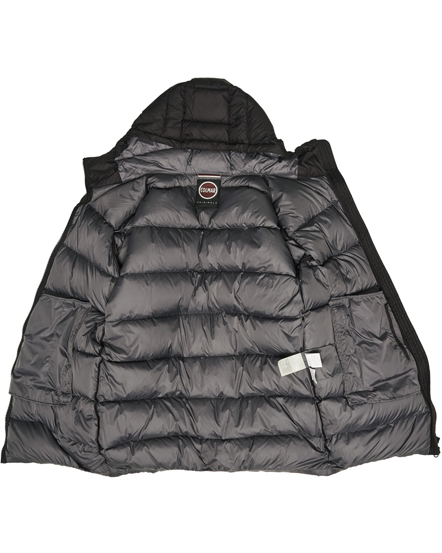 Heren | Jassen | Colmar | Concrete Long Down Jacket Black