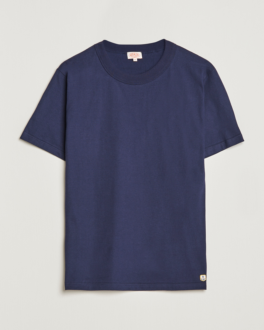 Heren | T-shirts | Armor-lux | Héritage Callac T-Shirt Navy