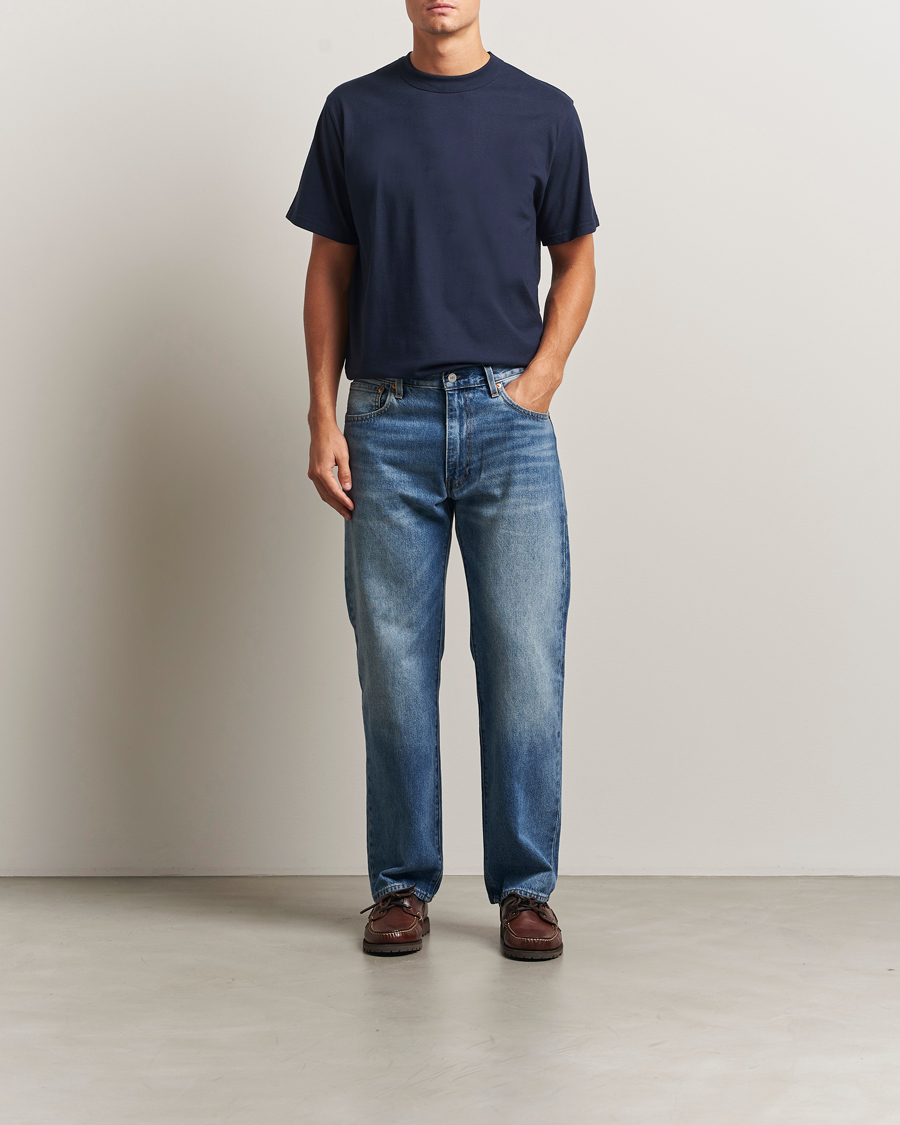 Heren | T-shirts | Armor-lux | Héritage Callac T-Shirt Navy