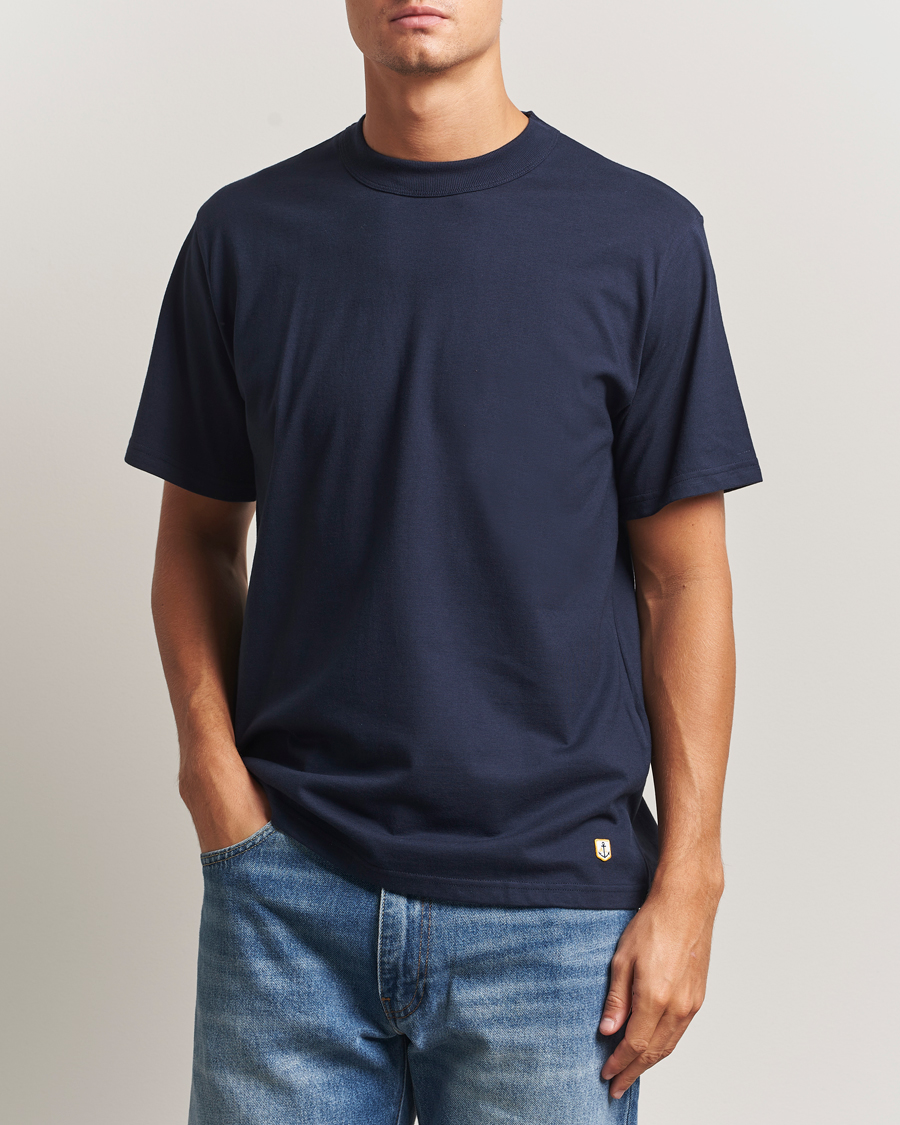 Heren | T-shirts | Armor-lux | Héritage Callac T-Shirt Navy