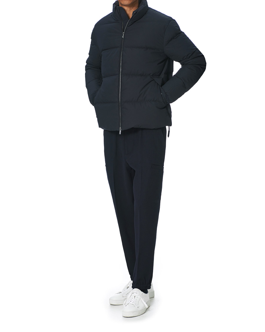 Heren | Jassen | Emporio Armani | Comfort Stretch Down Jacket Navy