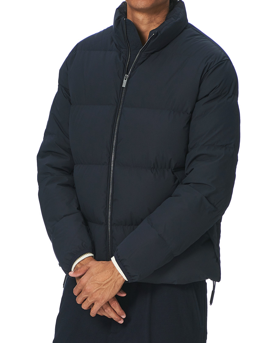 Heren | Jassen | Emporio Armani | Comfort Stretch Down Jacket Navy