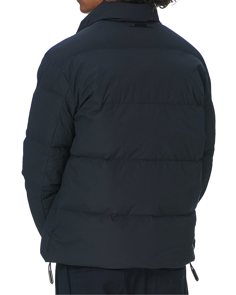 Heren | Jassen | Emporio Armani | Comfort Stretch Down Jacket Navy