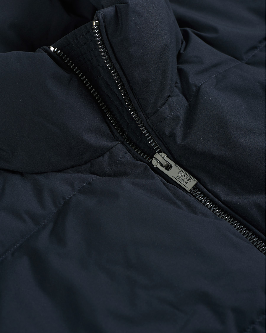 Heren | Jassen | Emporio Armani | Comfort Stretch Down Jacket Navy