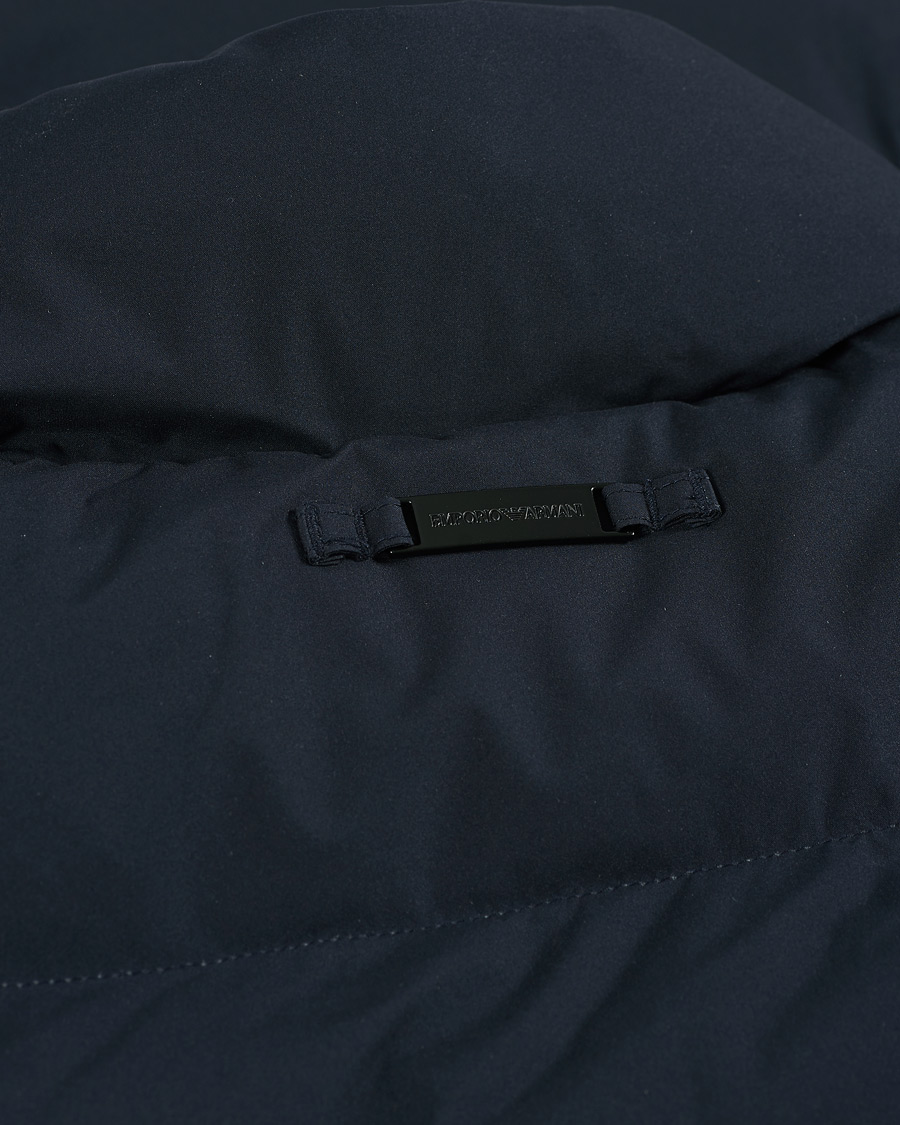 Heren | Jassen | Emporio Armani | Comfort Stretch Down Jacket Navy