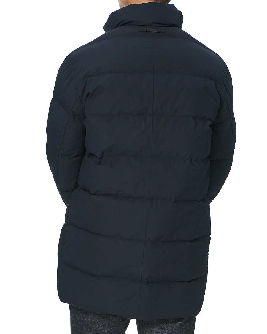 Heren | Jassen | Emporio Armani | Comfort Stretch Down Parka Navy