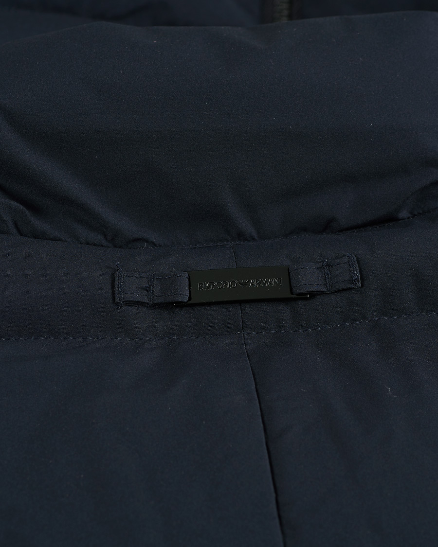 Heren | Jassen | Emporio Armani | Comfort Stretch Down Parka Navy