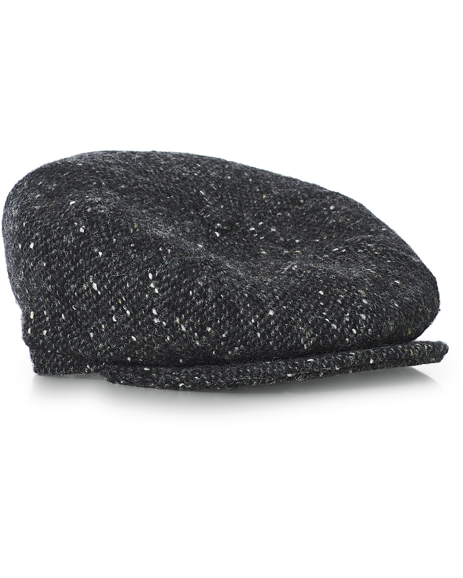 Heren | Lock & Co Hatters Glen Flat Wool Cap Dark Grey | Lock & Co Hatters | Glen Flat Wool Cap Dark Grey