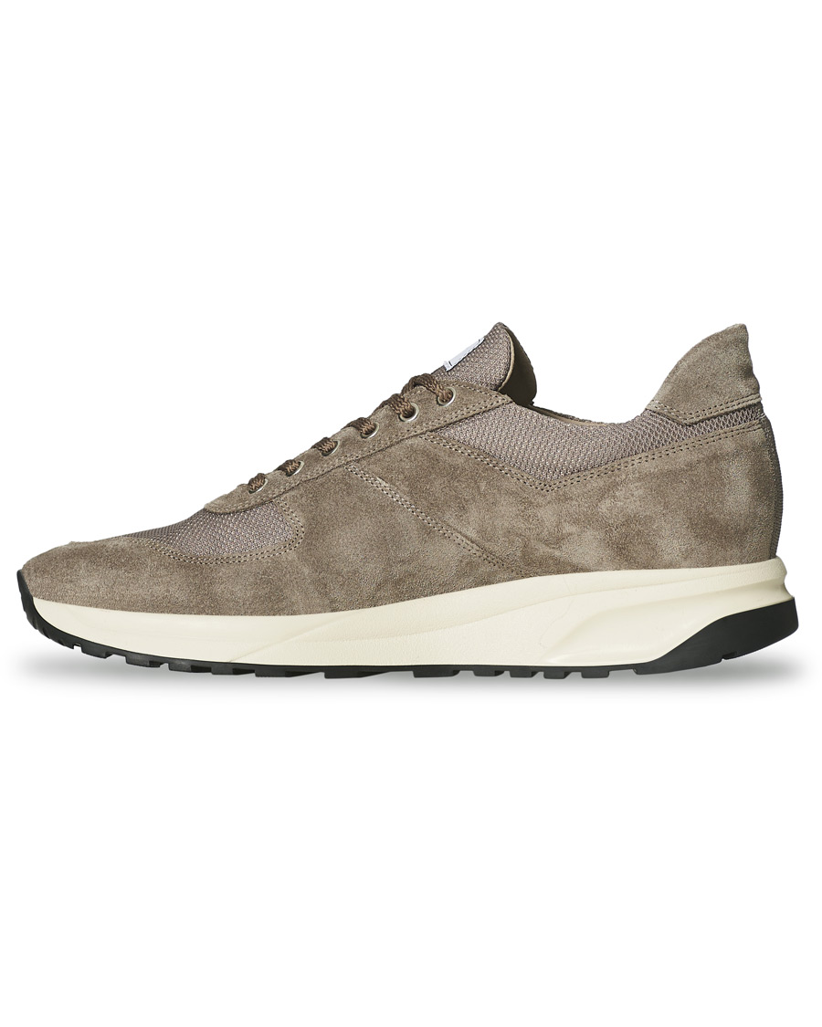 Heren | C.QP Stride Suede/Mesh Running Sneaker Cargo | CQP | C.QP Stride Suede/Mesh Running Sneaker Cargo
