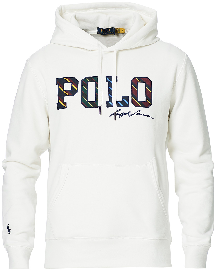 Heren | Truien | Polo Ralph Lauren | Magic Fleece Logo Hoodie Deckwash White