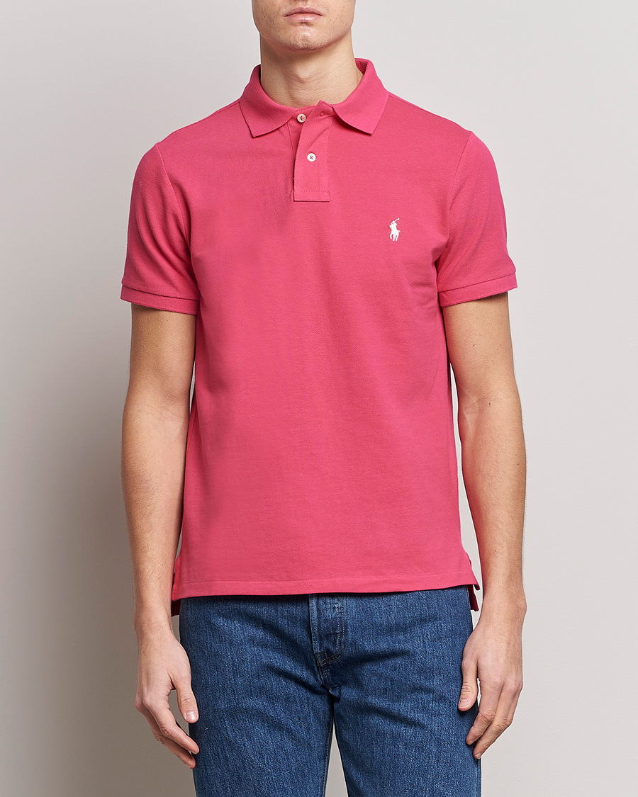 Heren | Polo's | Polo Ralph Lauren | Custom Slim Fit Polo Hot Pink