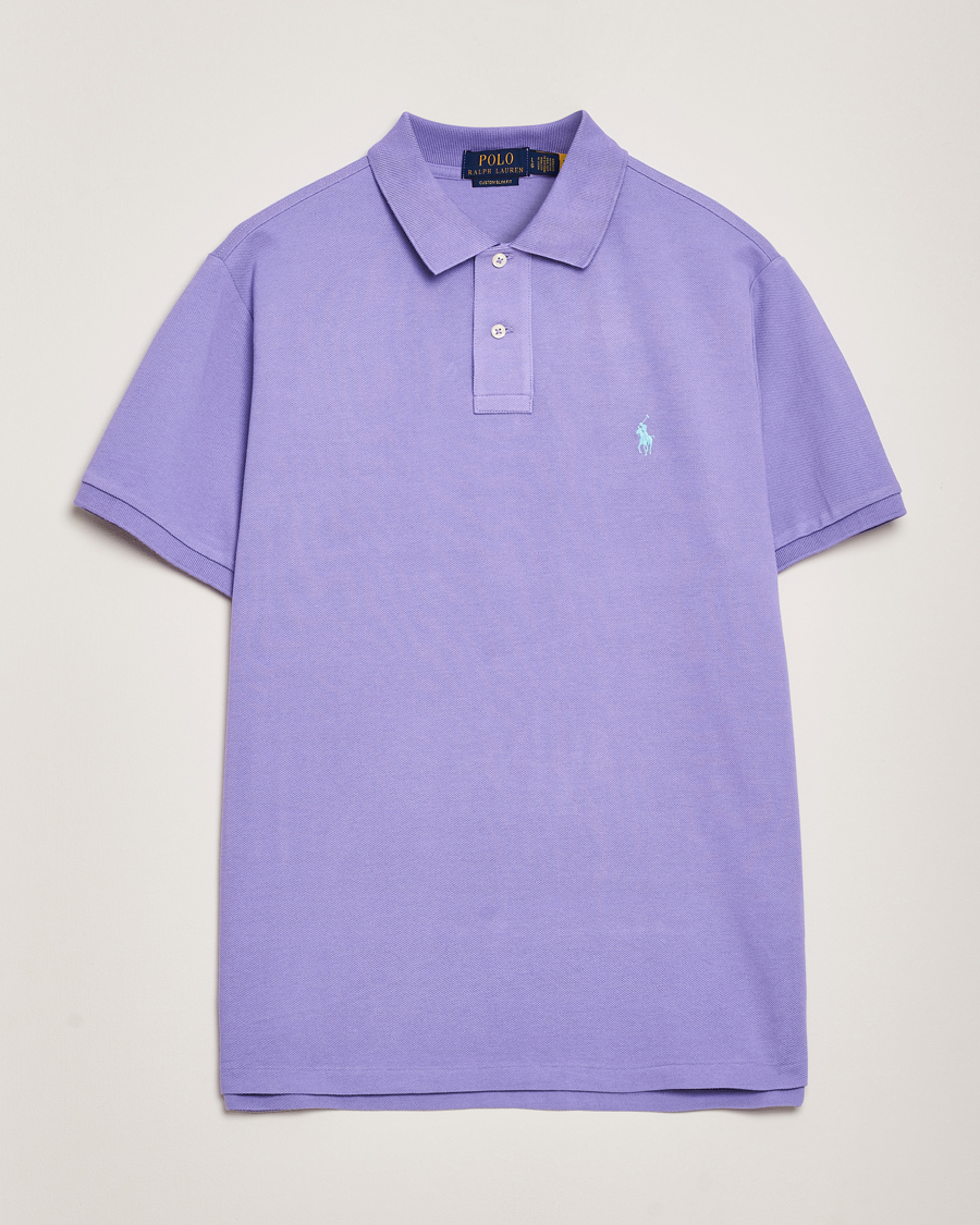 Heren | Polo's | Polo Ralph Lauren | Custom Slim Fit Polo Cactus Purple