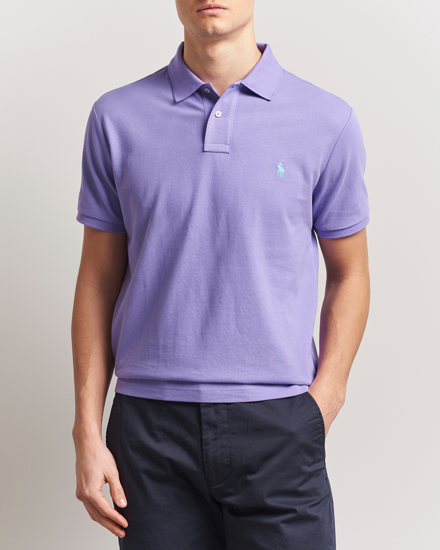 Heren | Polo's | Polo Ralph Lauren | Custom Slim Fit Polo Cactus Purple