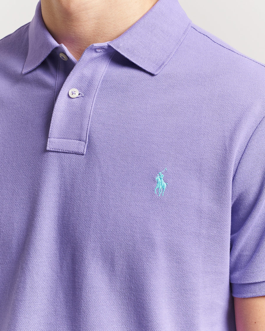 Heren | Polo's | Polo Ralph Lauren | Custom Slim Fit Polo Cactus Purple