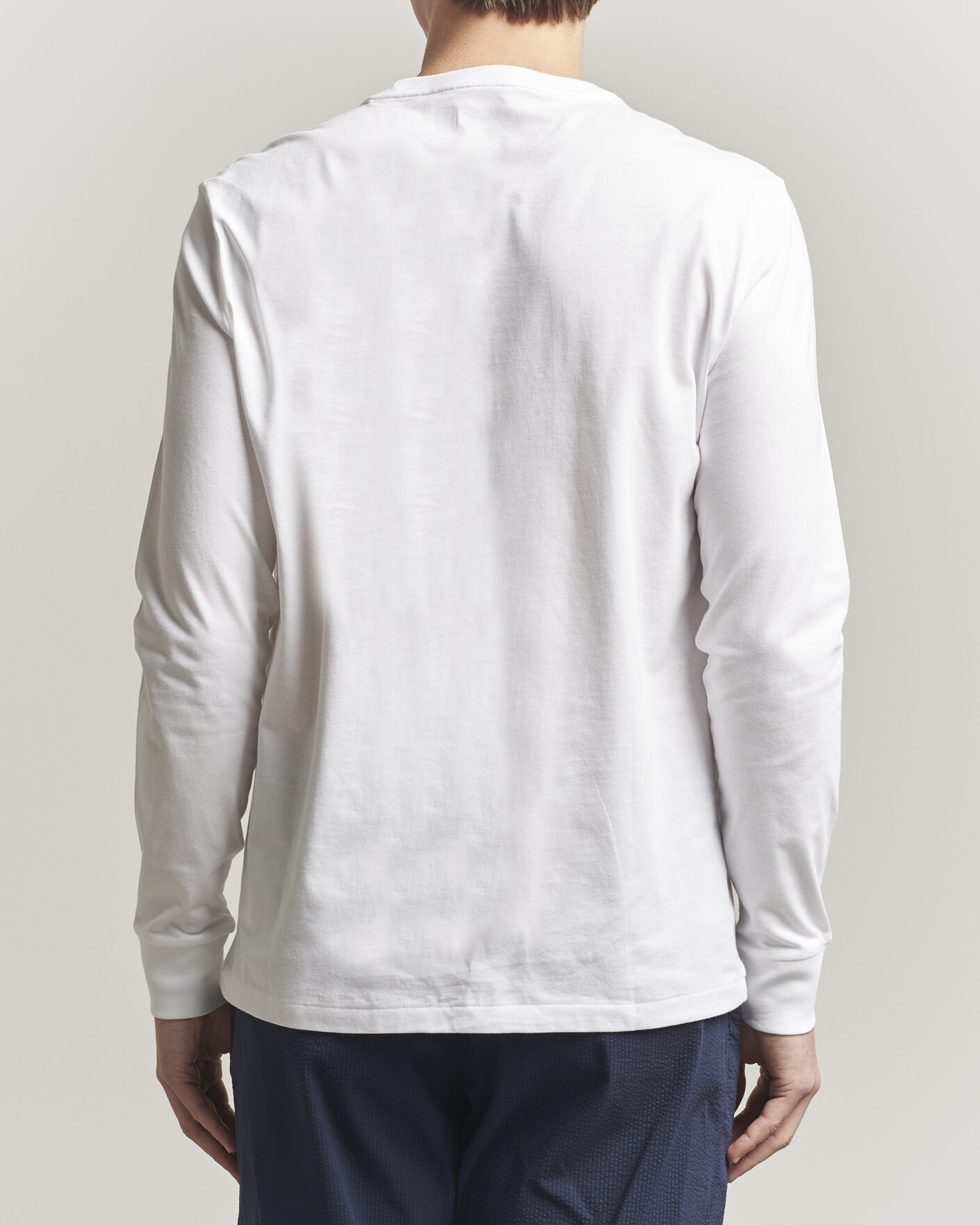 Heren | T-shirts | Polo Ralph Lauren | Custom Slim Fit Long Sleeve Tee White