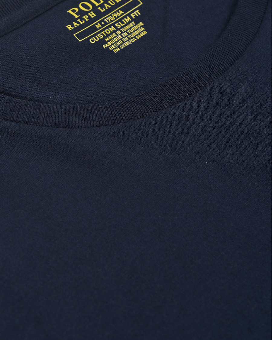 Heren | T-shirts | Polo Ralph Lauren | Custom Slim Fit Long Sleeve Tee Ink