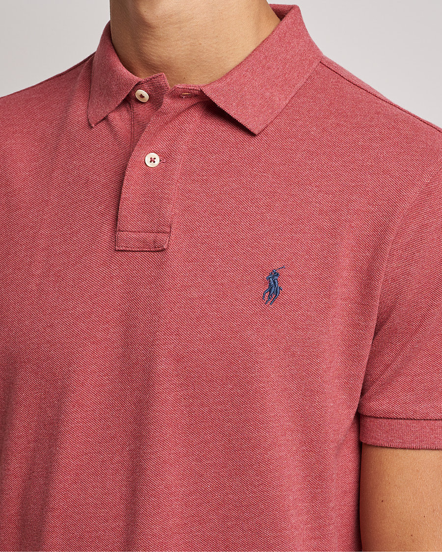 Heren | Polo's | Polo Ralph Lauren | Custom Slim Fit Polo Venetian Red Heather