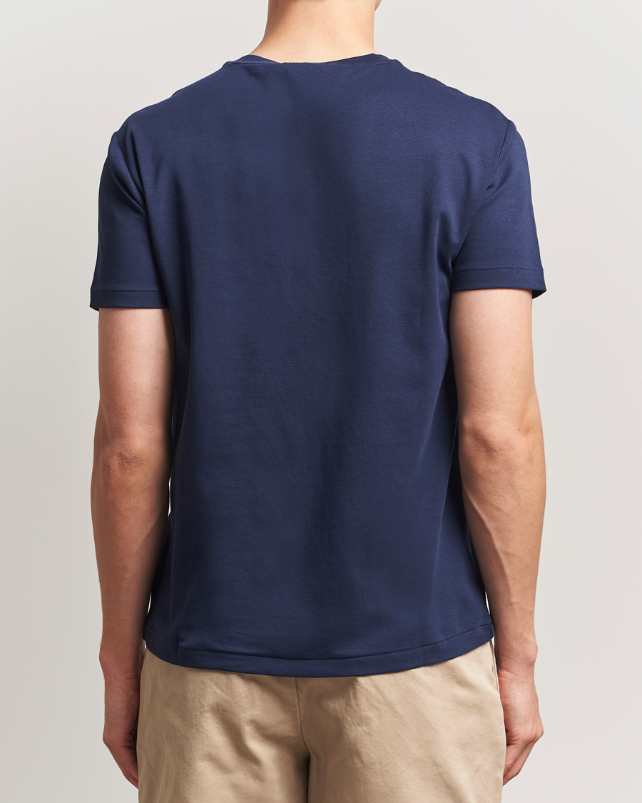 Heren | T-shirts | Polo Ralph Lauren | Luxury Pima Cotton Crew Neck T-Shirt Refined Navy