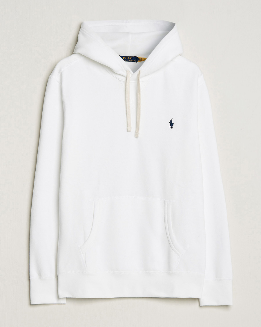 Heren | Truien | Polo Ralph Lauren | RL Fleece Hoodie White