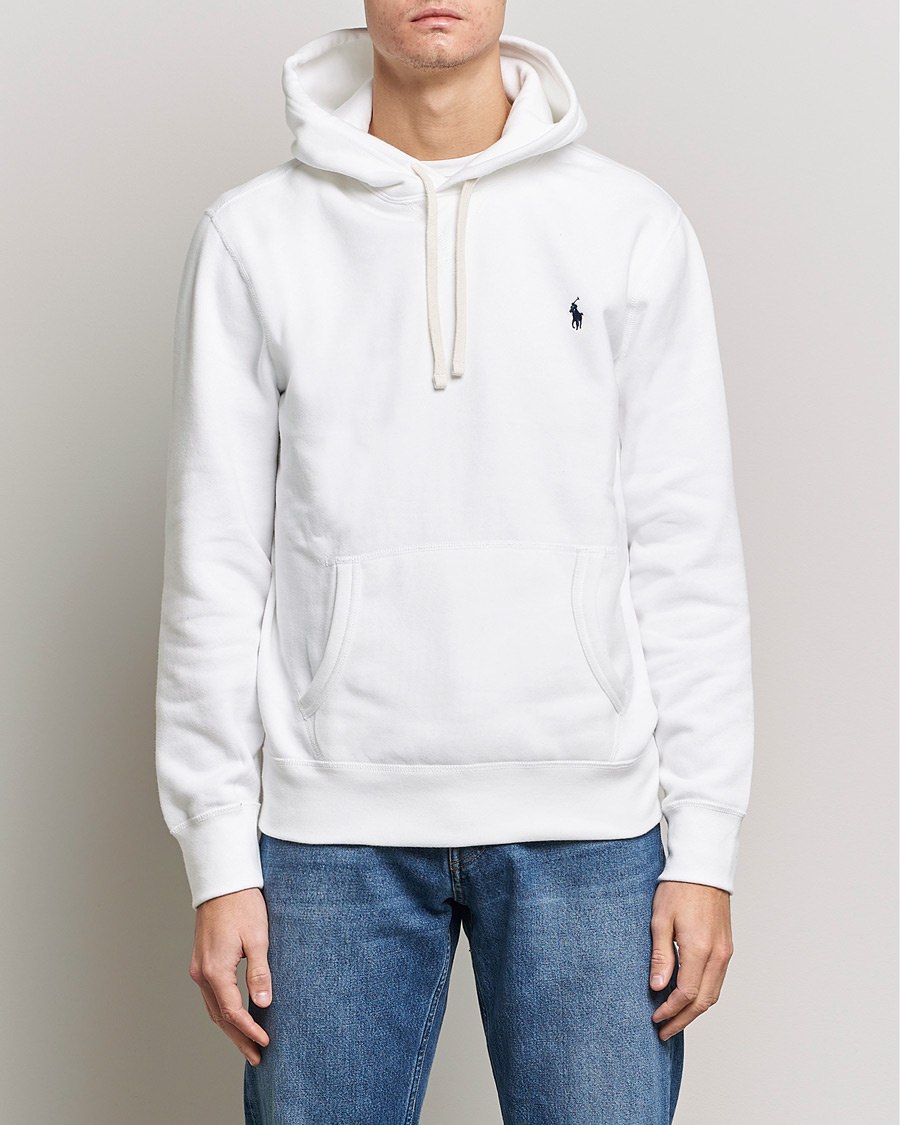 Heren |  | Polo Ralph Lauren | RL Fleece Hoodie White