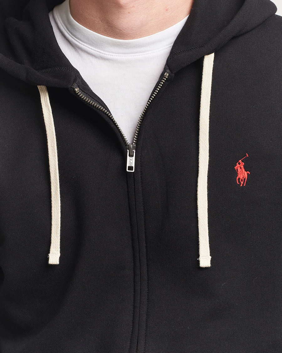 Heren | Truien | Polo Ralph Lauren | Fleece Full Zip Hoodie Polo Black