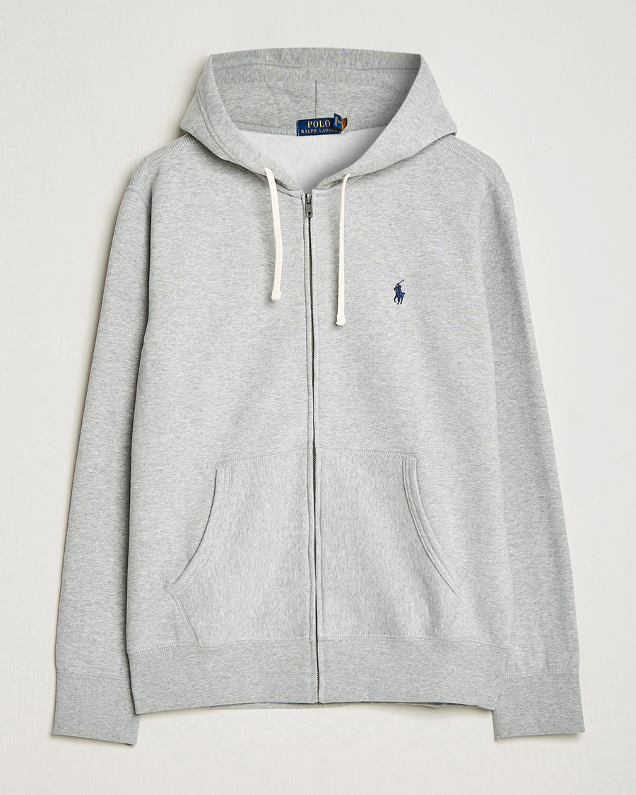 Heren | Truien | Polo Ralph Lauren | Fleece Full Zip Hoodie Andover Heather