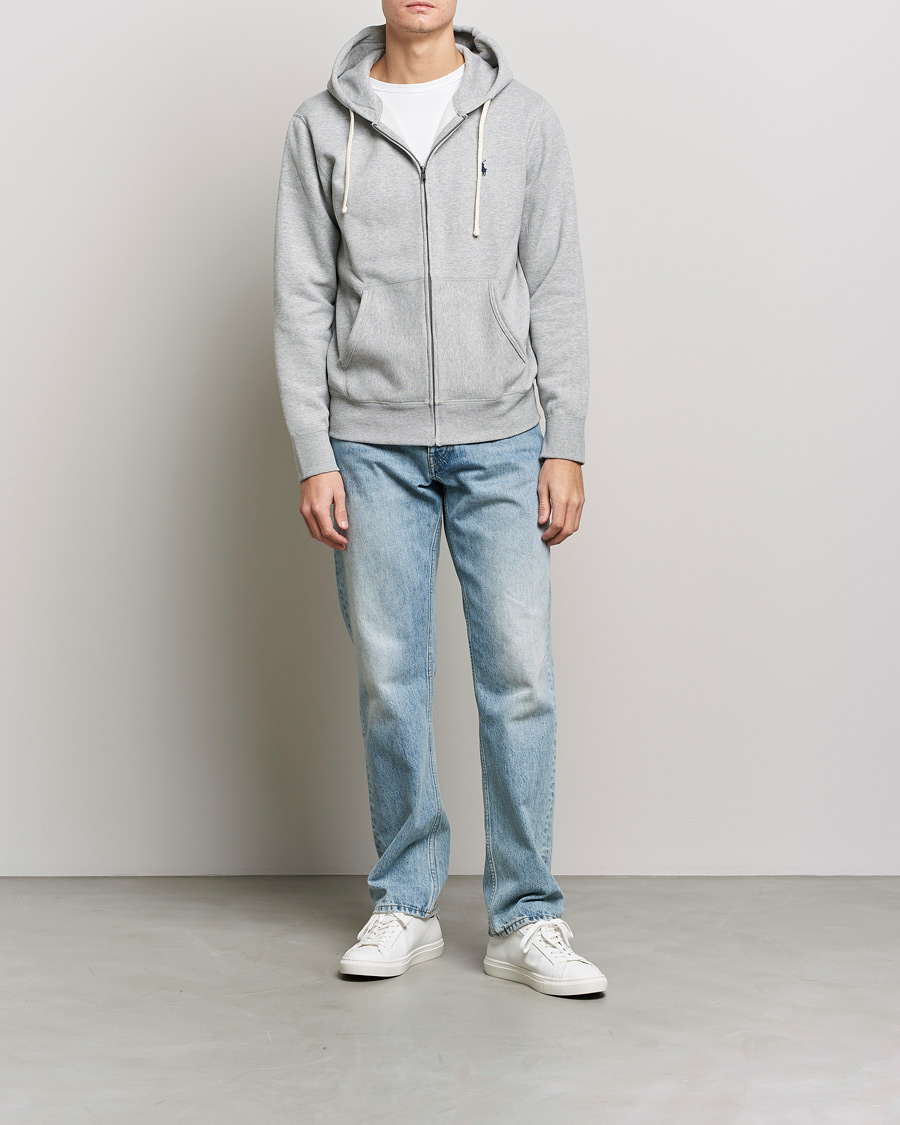 Heren | Truien | Polo Ralph Lauren | Fleece Full Zip Hoodie Andover Heather