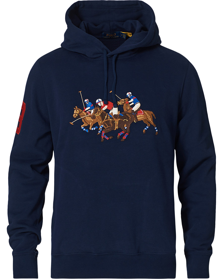 Heren | Truien | Polo Ralph Lauren | Match Club Magic Fleece Hoodie Newport Navy