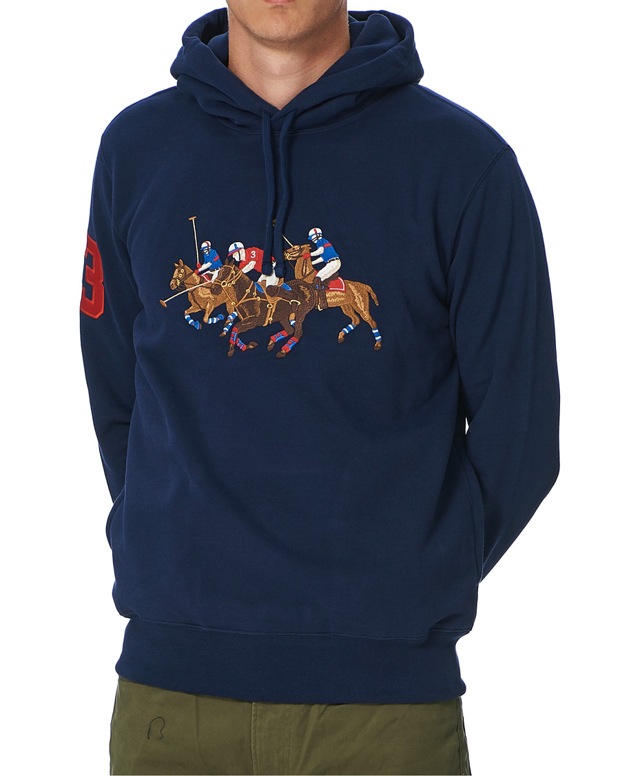 Heren | Truien | Polo Ralph Lauren | Match Club Magic Fleece Hoodie Newport Navy