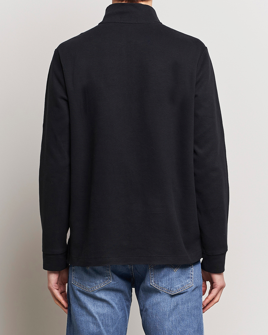 Heren | Truien | Polo Ralph Lauren | Double Knit Jaquard Half Zip Sweater Polo Black