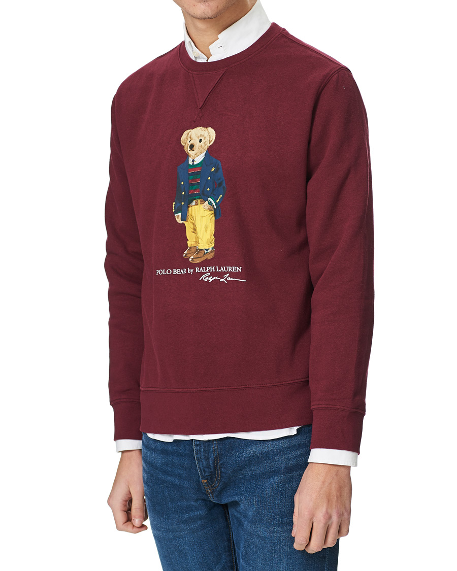 Heren | Truien | Polo Ralph Lauren | Bear Sweatshirt Classic Wine