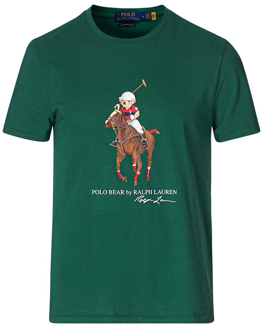Heren | T-shirts | Polo Ralph Lauren | Bear Pony Crew Neck Tee Verano Green