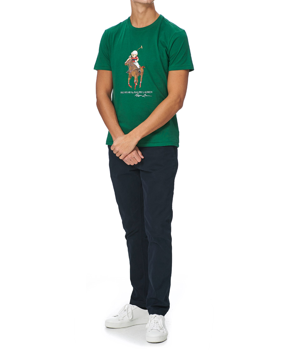 Heren | T-shirts | Polo Ralph Lauren | Bear Pony Crew Neck Tee Verano Green